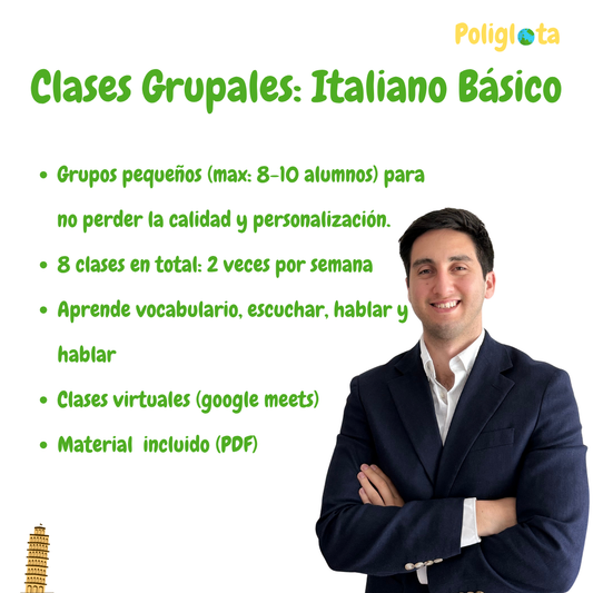 Clase grupal : Italiano Básico