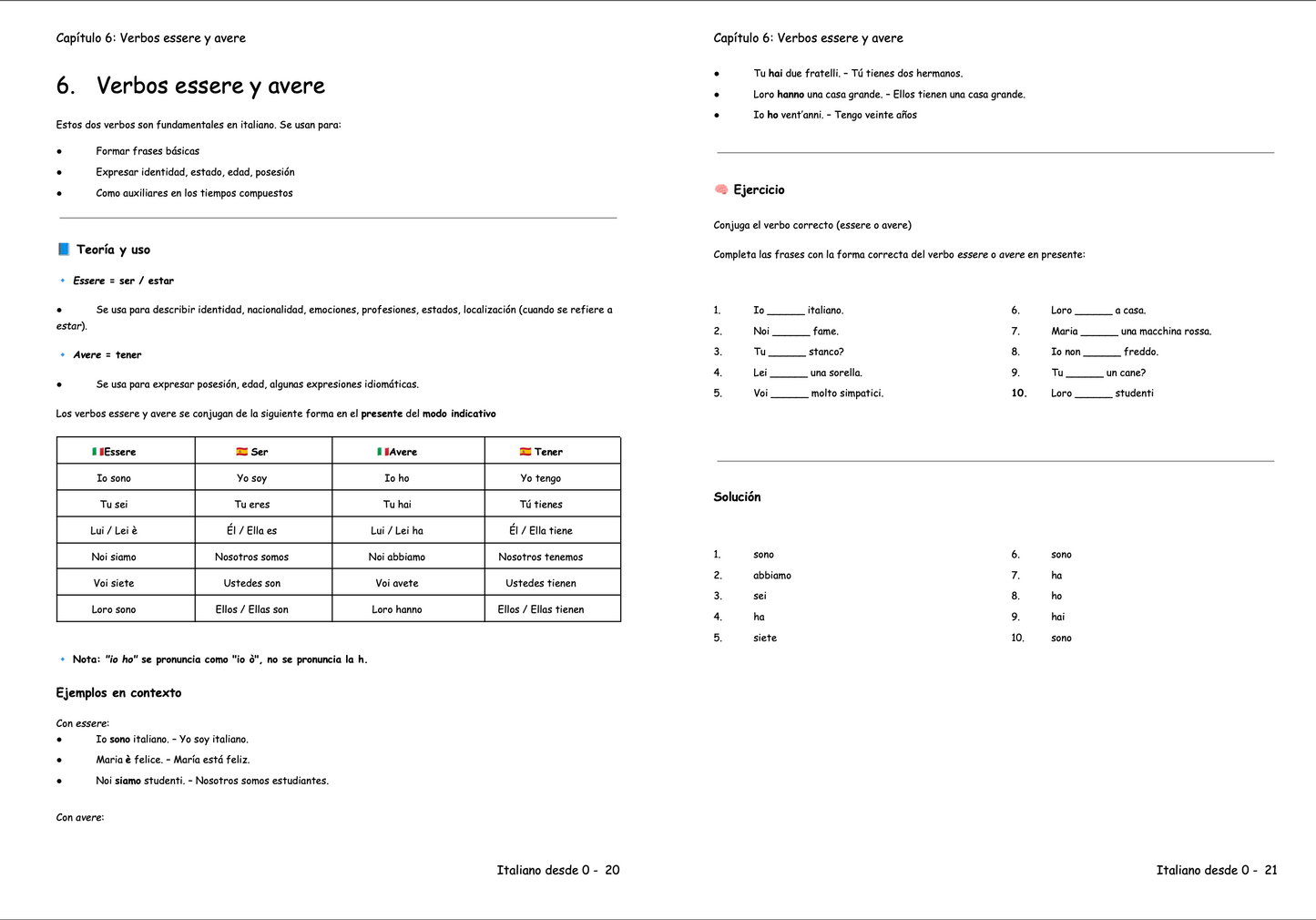 Curso de Italiano Básico - A1